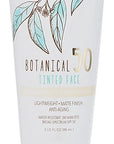 Australian Gold Botanical Sunscreen Tinted Face Mineral Lotion SPF 50, 3 Ounce | Broad Spectrum | Water Resistant