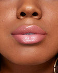 Rimmel Stay Glossy Lip Gloss - Non-Sticky and Lightweight Formula for Lip Color and Shine - 160 Stay My Rose, .18oz