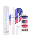 Matte Lip Gloss Peel Off Masque - Peel Off Lip Stain Tattoo,Cranberry Peel Off Lip Tint,Long Lasting Waterproof Transfer-proof Lip Mask Lip Stain Peel Off Lip Gloss,Stay Lip Makeup 08#