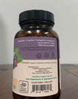 Organic Elderberry Capsules - Organic, Dried, & Pure Elderberry Sambucus Natural Immune Boost Capsules - 570 mg
