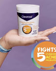 Clearasil Acne Treatment Facial Cleansing Pads, Stubborn Acne Control 5-in-1 Daily Pads, 90 Pads (Pack of 3)