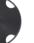 Boie USA Flat Body Scrubber - Hygienic, Exfoliating Loofah Alternative - Feels Like Silicone Scrubber Gentle on Sensitive Skin, Hypoallergenic, BPA- & Latex-Free, Made in The USA (Charcoal)