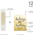 Andaz Press Personalized Milestone Birthday Party Glitter