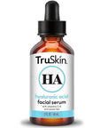 TruSkin Hyaluronic Acid Serum for Face + 7 Ultra Hydrating Ingredients – Best Face Serum for Moisturizing, Visibly Plumping Skin & Smoothing the Look of Fine Lines, 2 fl oz