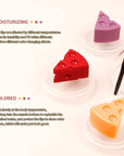 AKARY Cheese Shaped Tinted Lip Balm, 0.28oz