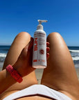 Sun Laboratories By Giesee Tan Overnight Self Tanning Lotion 32 oz - Medium To Dark Self Tanner, Sunless Tanning Lotion, Odorless Long Lasting Tanning Lotion, Instant Tanner Lotion for Face & Body