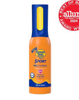 Banana Boat Sport 360 Coverage Sunscreen Spray SPF 50, Non-Aerosol, 360° Coverage, 5.5oz Refillable Mist Bottle, Spray Sunscreen SPF 50