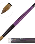 Profession purple wood kolinsky acrylic