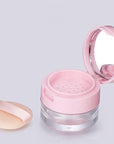 minkissy 2 Sets Powder Box Mini Containers Loose Powder Abs 3g