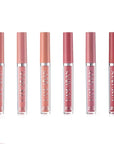 R.Y.M 6 Pcs Red Matte Liquid Stick Set, Natural, Moisturizing, Plumper Lip Gloss Set, Long Lasting for lip color, with beautiful finish(A, 0.54 Ounce (Pack of 6))