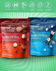 HLTH Code Complete Meal Replacement Shake - Healthiest Meal Replacement = Healthiest You | Keto Friendly | High Protein | Low Carb | Collagen | Gluten Free | Creamy Vanilla Flavor (15 servings)