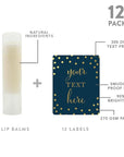 Andaz Press Personalized Lip Balm Party Blue,