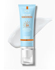 VGO Clear Face Sunscreen SPF 50, Hydrating Sun Essence Face Sunscreen Leaves No Sticky Feeling Travel Size Sunscreen Against UVA and UVB Rays 50ml / 1.7oz