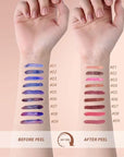 Matte Lip Gloss Peel Off Masque - Peel Off Lip Stain Tattoo, Mauve Peel Off Lip Tint,Long Lasting Waterproof Transfer-proof Lip Mask Lip Stain Peel Off Lip Gloss,Stay Lip Makeup 05#