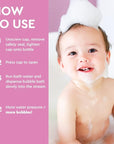 Puracy Bubble Bath for Children, Gently Scented with Real Lavender & Vanilla, 98.75% Natural Baby Bubble Bath, Plant-Based Moisturizers for All Skin Types, Tear-Free for Daily Use, 12 Fl Oz