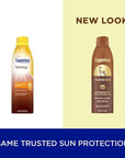 Coppertone Tanning Sunscreen Spray, SPF 15 Broad Spectrum Tanning Sunscreen, Water Resistant Sunscreen, 5.5 Oz