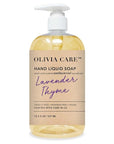 Olivia Care Antibacterial Hand Soap - Infused with Sage & Tea Tree Oil & Lavender Thyme Fragrance, Cleansing, Germ-Fighting, Moisturizing Hand Wash for Kitchen & Bathroom - 18.5 fl oz