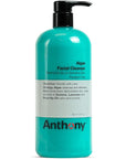 Anthony Algae Facial Cleanser, 32 Fl Oz. Contains Algae, Aloe Vera, Azulene, Lavender and Rose Hip Oil, Cleanses and Refreshes, Moisturizes and Hydrates, Calms and Soothes Your Skin.
