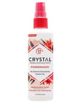 Crystal Essence Mineral Deodorant Body Spray Pomegranate - 4 fl oz