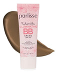 pūrlisse Radiant Glow Illuminating BB Cream Spf30 Hydrating Oz (Deep)