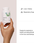 THORNE NAC - N-Acetylcysteine - 500mg - Supports Respiratory Health and Immune Function; Promotes Liver and Kidney Detox - 90 Capsules