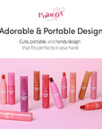 ETUDE Dear Darling Marker Tint #10 Sweet Cinnamon | Hydrating & Long Lasting Lip Stain | High Pigmented Lip Maker with Easy Drawing Tip | Korean Daily Lip Tint, Korean Makeup, Kbeauty