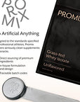 Promix Whey Protein Isolate Powder, Unflavored - 5lb Bulk - Grass-Fed & 100% All Natural - Post Workout Fitness & Nutrition Shakes, Smoothies, Baking & Cooking Recipes - Gluten-Free & Keto-Friendly