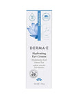Derma E Hydrating Eye Cream, 0.5 oz | Firming and Lifting, Hyaluronic Acid Treatment, Under Eye and Upper Eyelid Cream, Reduces Puffiness and Appearance of Fine Lines (Pack of 2)