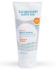 Seaweed Bath Co. Detox Body Scrub, Orange Cedar Scent, 6 Ounce, Sustainably Harvested Seaweed, French Sea Clay, Coffee Extract