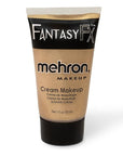 Mehron Makeup Fantasy FX Cream Makeup | Water Based | Halloween | Gold Face & Body Paint For Adults 1 fl oz (30ml) (Gold)