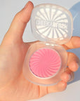Cheeky Blush Compact for Face Cheeks, Talc Free Blusher Palette, Matte Powder Makeup, Natural Healthy, Mauve Pink Magenta Peach Red, Vegan Cruelty Free