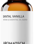 AromaTech Santal Vanilla Premium Aroma Oil – Refined & Elegant Home Fragrance with Notes of Fir, Cedarwood & Leather for Scent Diffusers, Cold-Air and UltraSonic Scent Machines – 30 mL