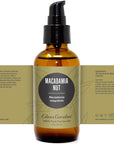 Edens Garden Macadamia Carrier Oil- 100% Pure Premium Cold Pressed & Hexane Free, Natural Moisturizer For Face, Skin, Body, Hair & Nails- Great For Diluting Essential Oils & DIY Soaps 118 ml (4 fl oz)