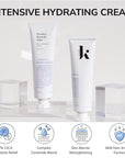 keenoniks Hydrating & Barrier-Repair Cream for Dry & Sensitive Skin β Korean Moisturizer with CICA & Ceramide β 50ml / 1.69 fl oz