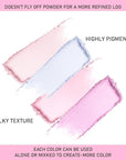 Face Blushes Quads, Matte Blush Makeup Palette, Light Pink Lavender Dark Pink and Mauve Cream Blushes Palette, Makeup for Older Women, Natural Pigmented Paleta de rubor 4 colores