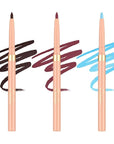 Oulac Waterproof Lipliner Pencil Set - Smooth and Creamy, Retractable Lip Makeup for Precision Application, Vegan & Cruelty-Free