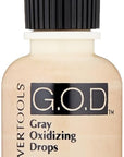 GOD, The Original Gray Oxidizing Drops | Guaranteed Authentic Formula | Mix Directly Into Formula For Guaranteed Grey Coverage (0.25 Fl Oz)