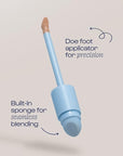 Alleyoop Game Face Concealer Makeup, Lightweight to Medium