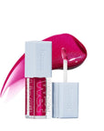 Kosas Wet Lip Oil Gloss - Hydrating Lip Plumping Treatment with Hyaluronic Acid & Peptides, Non-Sticky Finish (Fruitjuice)