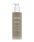 Cremo Skin Moisturizing Almond Bloom Women's Body Wash, Notes of Spicy Pink Pepper, Creamy Almond, and Soft Suede, 16 Fl Oz
