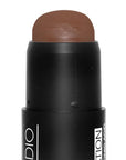 Palladio BUILD & BLEND Foundation Stick, Medium Coverage Buildable Contour Stick for Face, Ultra Blendable Creamy Formula for a Natural Shine Free Finish, Professional Makeup, 0.25 Ounce (Warm Brown)
