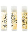 Andaz Press Personalized Milestone Birthday Party Glitter