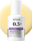 Anua Retinol Serum for Anti-Aging, Textured skin | 0.11% Retinol, 5% Niacinamide, 20+Soothing Ingredients Gentle for Beginner (30ml /1.01 fl.oz.)
