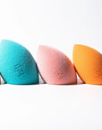 Real Techniques 6 Pack Assorted Makeup Blending Sponges, 3 Miracle Makeup Sponges, For Blending, Baking, And Setting, Use With Foundation & Powder, Dewy or Matte Finish, Cruelty-Free
