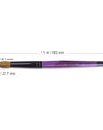 Profession purple wood kolinsky acrylic