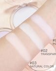 Face Oil Control Pressed Setting Powder-Clarifying Finishing Powder,Waterproof All-Day Use