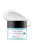 THANKYOU FARMER True Water Deep Moisture Cream EX - Hyaluronic Acid Moisturizer, Ceramide, Panthenol, Dermatologist Tested Korean Moisturizer for Face, Fragrance-free, 2.81 Fl Oz (80ml)