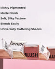 Lamel Blush Cheek Rouge Color Mini - Blendable 3.8g