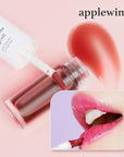 NOONI Korean Hydrating Lip Oil - Applewine | Long-Lasting, Moisturizing, Plumping, Revitalizing for Dry Lips, Waterproof, No Peel Off, Hydrating, Nourishing Crystal Clear, 0.12 FL Oz