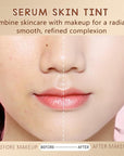 2 Pcs Foundation Stick Beauty Balm Serum Boosted Skin Tint, 2025 New Makeup Tint, Portabl Moisturizing Essence Contour Stick Foundation Beauty Balm (#04)
